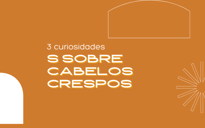 3 CURIOSIDADES SOBRE CABELOS CRESPOS